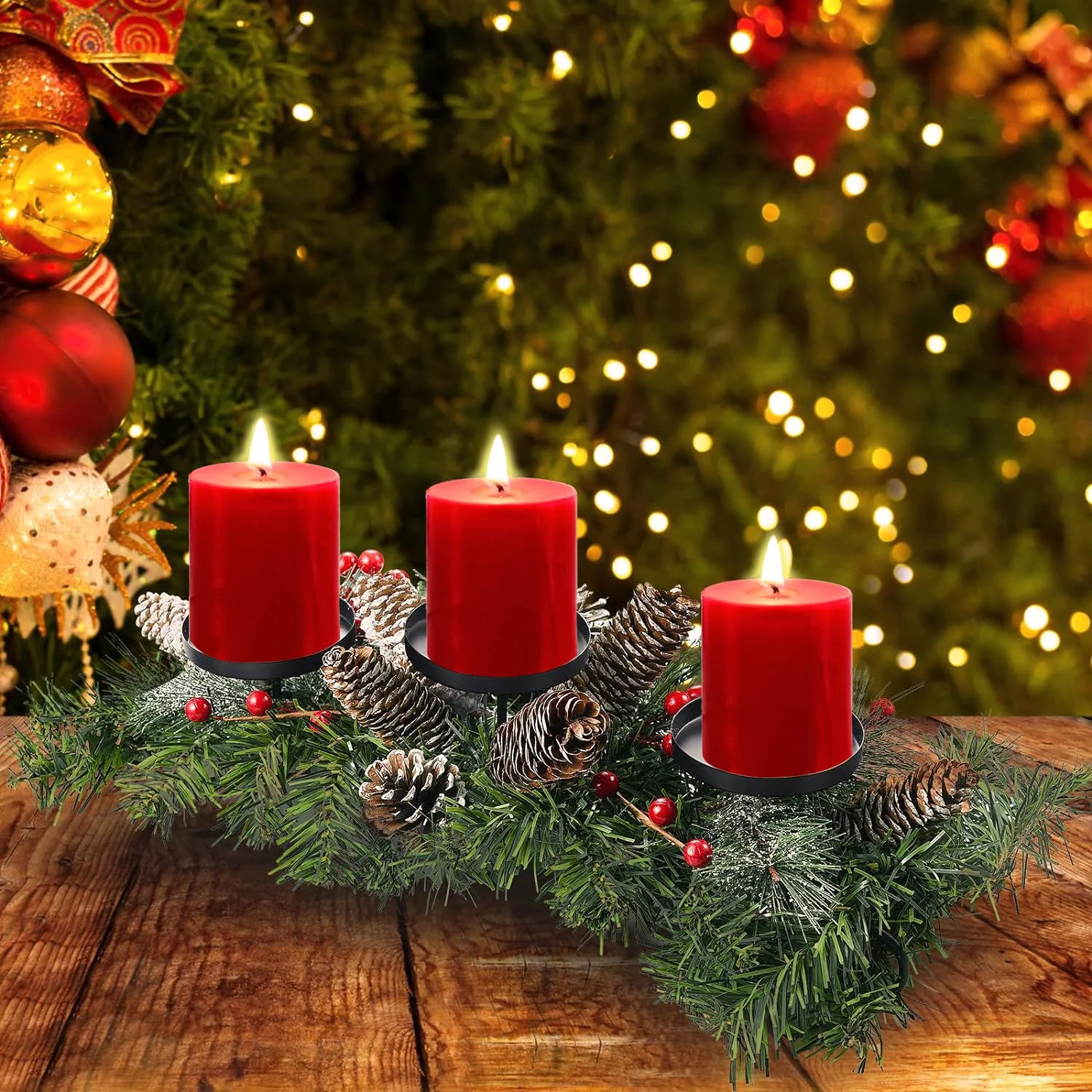 How to Decorate Your Home with Three Types of Christmas Candles