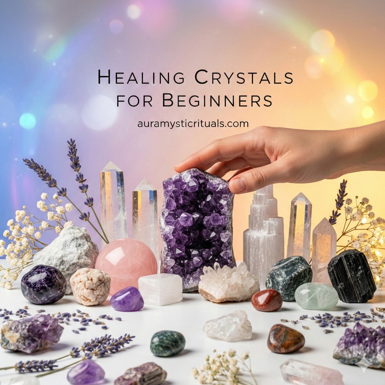 Healing Crystals for Beginners: Complete Guide to Getting Started (2026)