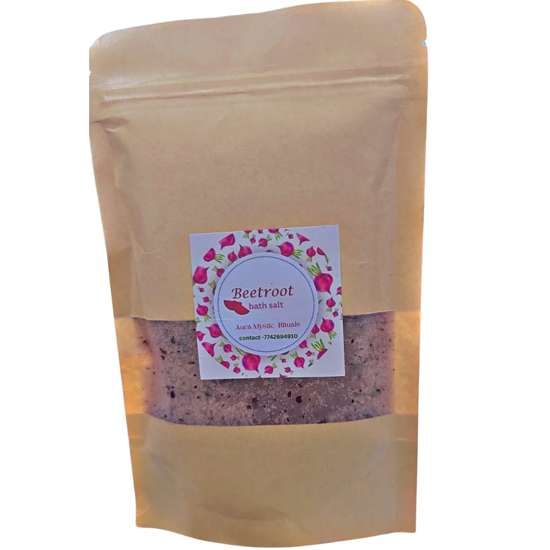 Beetroot Bath Salt–Aura Mystic Rituals