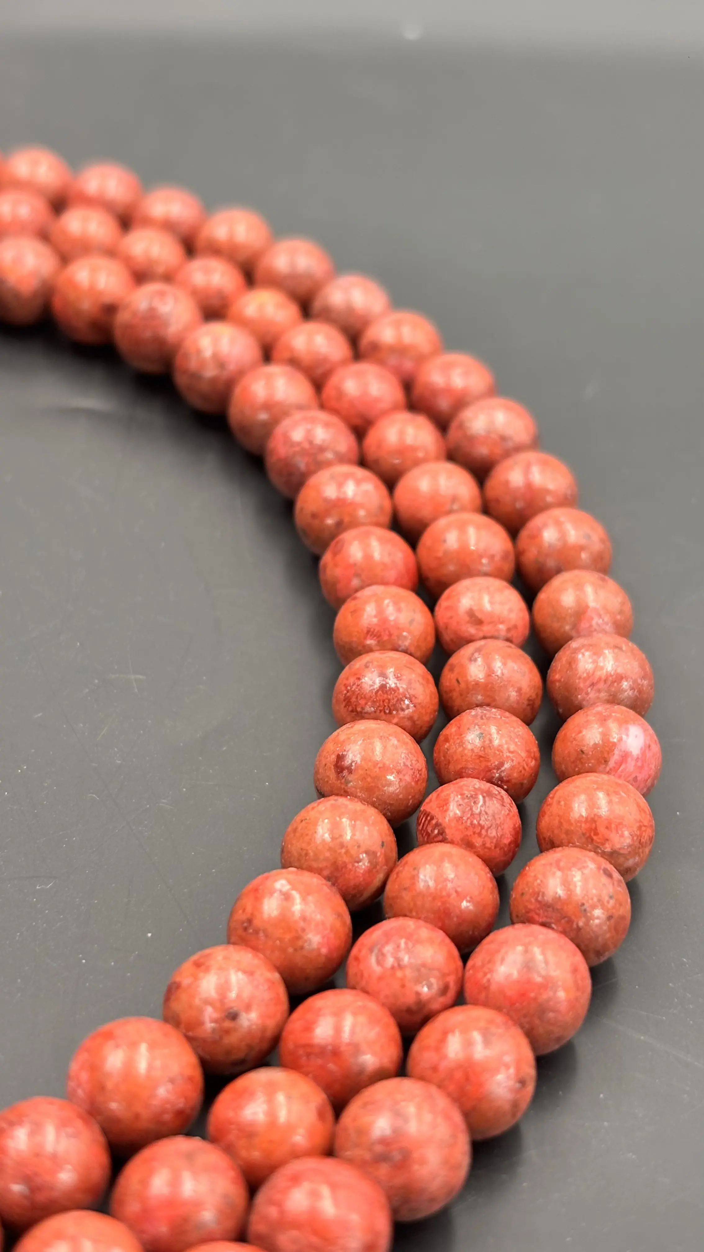 Red Jasper Energy Beads – Grounding Power in Every Strand by Aura Mystic Rituals