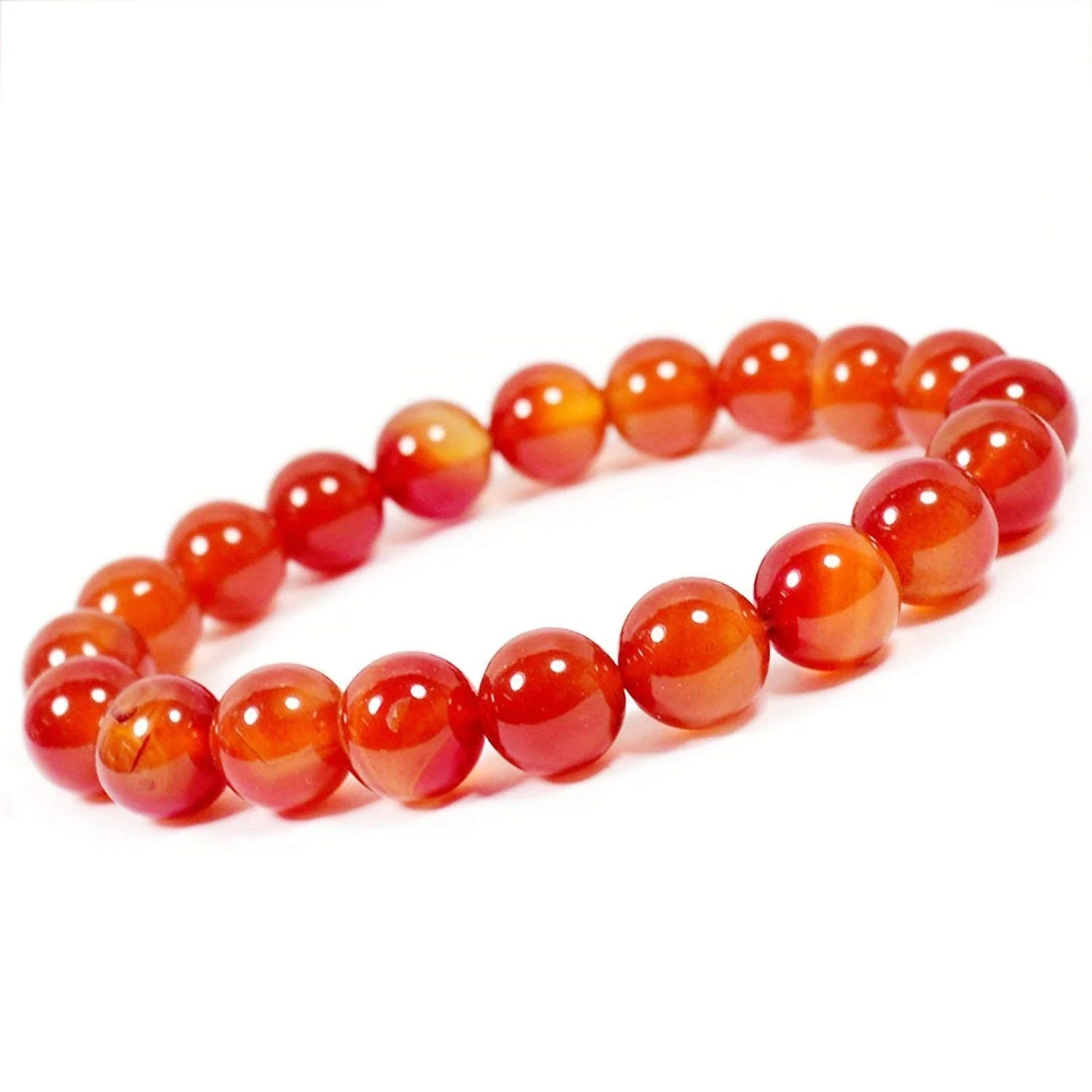 Carnelian Bracelet–Stone of Vitality, Confidence & Creativity